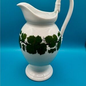 Meissen Green Vine Pitcher/Jug.